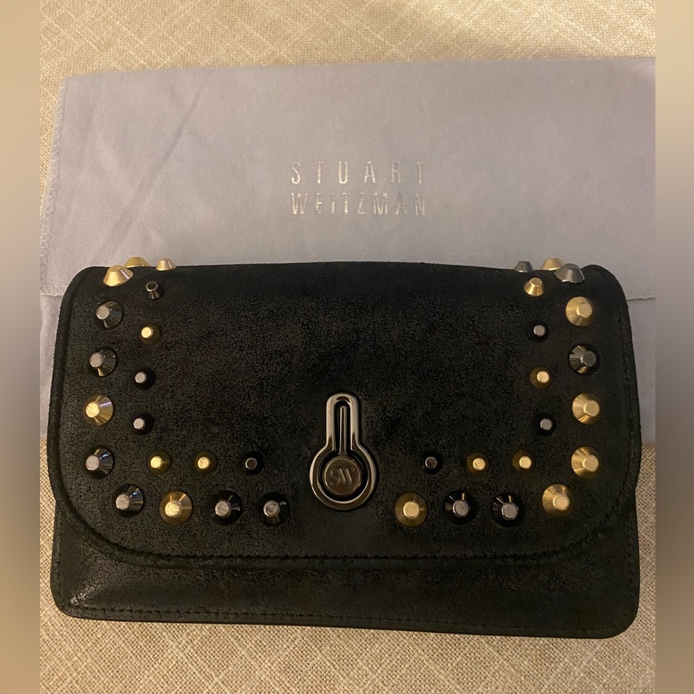 Stewart Weitzman leather Cross Body bag